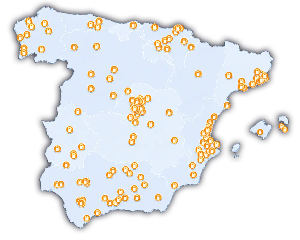 mapa servicios central compra carburantes icaro